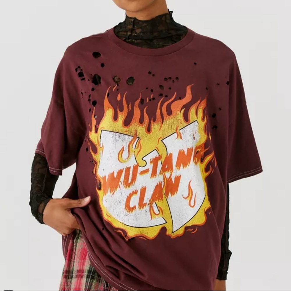 NEW Wu-Tang Clan Oversized Graphic Tee Dress - Picture 7 of 7